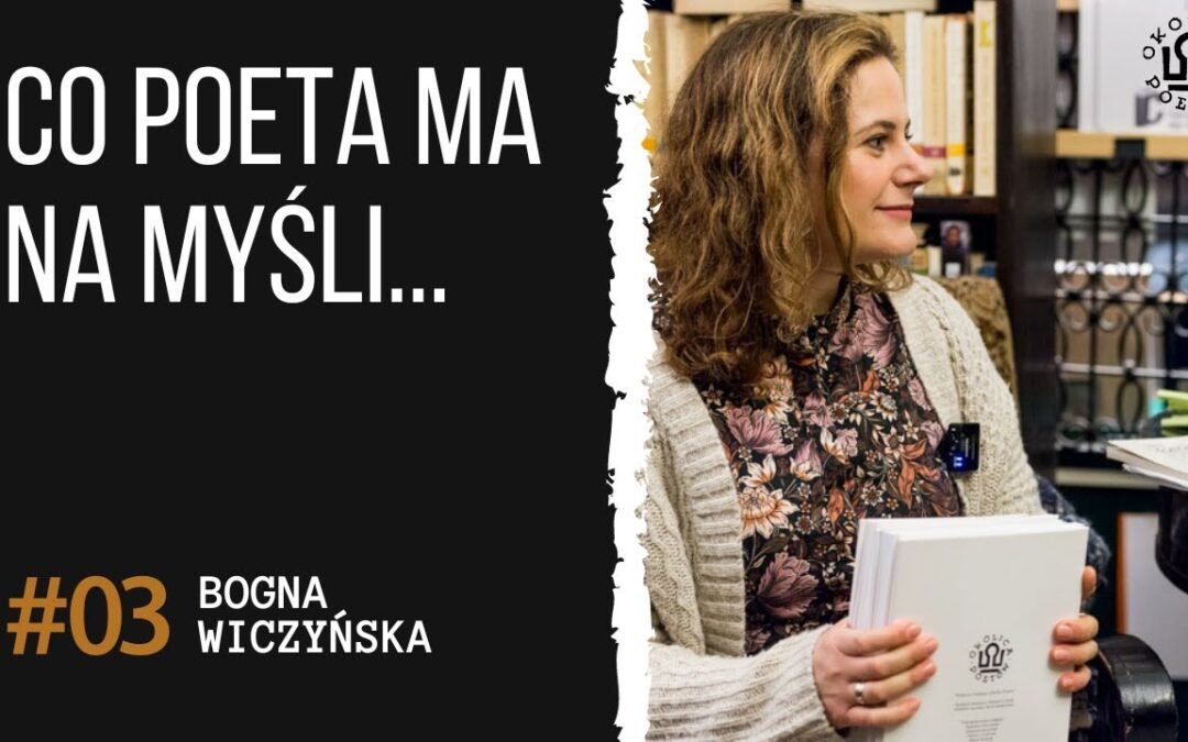 „Co poeta ma na myśli” – spotkanie z Bogną Wiczyńską w Antykwariacie im. J.K. Żupańskiego w Poznaniu